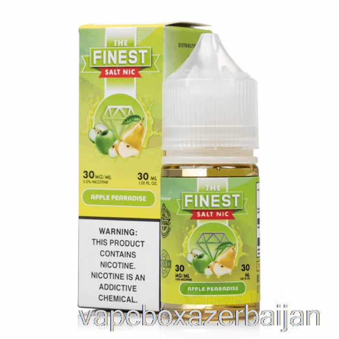 Vape Smoke Apple Pearadise - The Finest Fruit Edition Salt Nic - 30mL 50mg